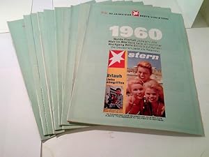 Imagen del vendedor de Konvolut: 10 Zeitschriften aus 50 Jahre das Beste vom Stern. (Nr. 13 bis Nr. 22). a la venta por ABC Versand e.K.