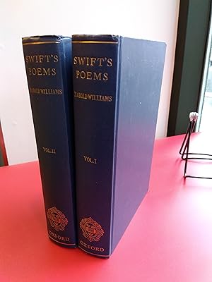 Bild des Verkufers fr The poems of Jonathan Swift volume 1 and 2 zum Verkauf von Asano Bookshop
