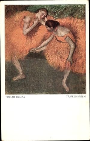 Künstler Ansichtskarte / Postkarte Degas, E., Tänzerinnen