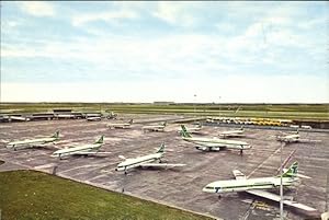 Ansichtskarte / Postkarte Flughafen, Passagierflugzeuge, Transavia Holland