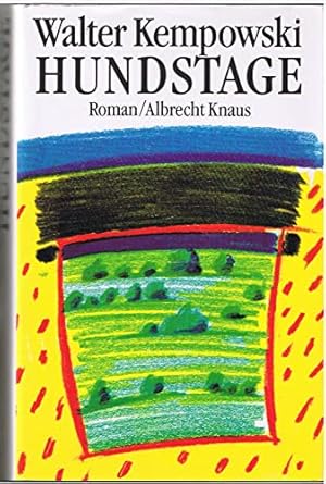 Bild des Verkufers fr Hundstage. (Roman). zum Verkauf von La Librera, Iberoamerikan. Buchhandlung