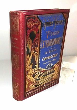 Les enfants du capitaine Grant. Voyage autour du Monde. Illustrés de 172 vignettes par Riou gravé...