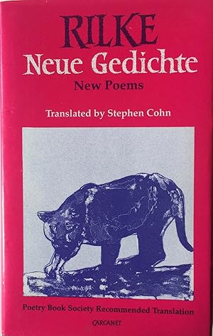 Seller image for Neue Gedichte New Poems. Translated by Stephen Cohn. for sale by R.G. Watkins Books and Prints