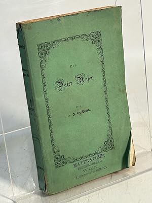 Bild des Verkufers fr Das Vater Unser. zum Verkauf von Antiquariat Bookfarm