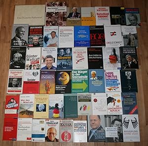 49 Bücher POLITIK - Deutschland, USA, Russland, Europa, Demokratie, Gesellschaft, Staat.