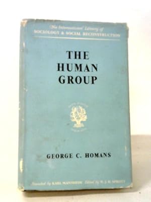 Imagen del vendedor de The Human Group. a la venta por World of Rare Books