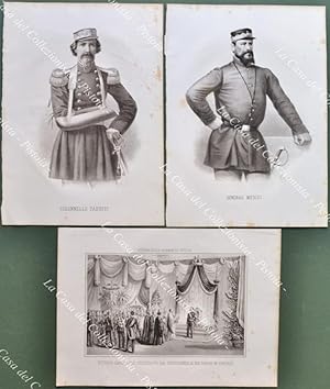 Seller image for Guerra di Sicilia. Tre litografie tratte dall'opera di Domenico Valente, anno 1862 for sale by La Casa del Collezionista