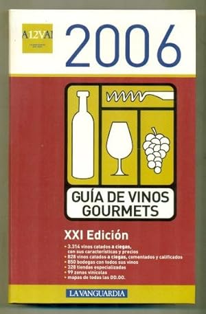Imagen del vendedor de Guia de vinos gourmets 2006 a la venta por Els llibres de la Vallrovira