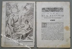 SAN EUGENIO FIORENTINO. Acquaforte dall'opera di Giuseppe Maria Brocchi, 1742