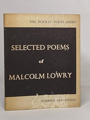 Image du vendeur pour Selected poems of malcolm lowry mis en vente par crealivres