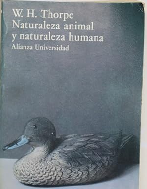 Immagine del venditore per Naturaleza animal y naturaleza humana venduto da Librera Alonso Quijano