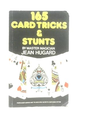 Bild des Verkufers fr 165 Card Tricks & Stunts zum Verkauf von World of Rare Books