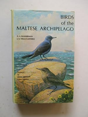 Seller image for Birds of the Maltese Archipelago for sale by GREENSLEEVES BOOKS