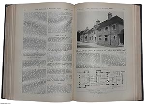 Immagine del venditore per 1928 : The Architect & Building News. July to December 1928. Volume 120. venduto da Cosmo Books