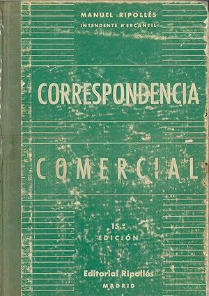 Seller image for CORRESPONDENCIA COMERCIAL for sale by Papel y Letras