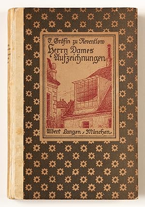 Bild des Verkufers fr Herrn Dames Aufzeichnungen oder Begebenheiten aus einem merkwrdigen Stadtteil zum Verkauf von Peter Bichsel Fine Books