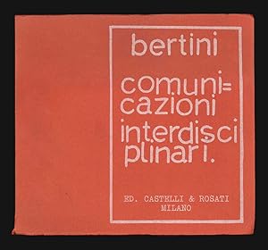 Imagen del vendedor de Comunicazioni interdisciplinari a la venta por Libreria Antiquaria Pontremoli SRL