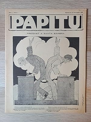 Papitu any 1 núm. 1 25 novembre 1908 (Facsímil editat el 1978)