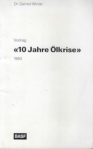 Vortrag "10 Jahre Ölkrise" 1983