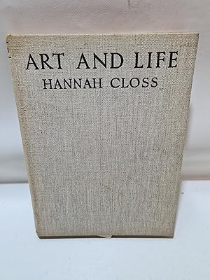 Imagen del vendedor de Art and life a la venta por Cambridge Rare Books