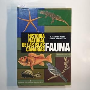 Seller image for Historia Natural de las Islas Canarias Fauna for sale by Gebrauchtbcherlogistik  H.J. Lauterbach