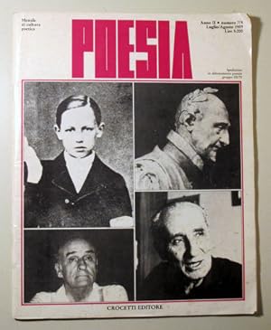 Imagen del vendedor de POESIA. N 7 / 8 - Milano 1989 - Ilustrado a la venta por Llibres del Mirall