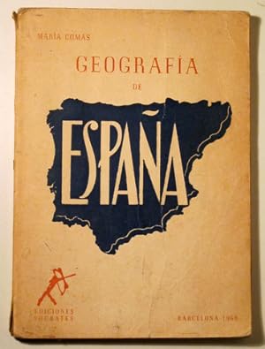 Imagen del vendedor de GEOGRAFIA ESPAA - Barcelonna 1968 - Ilustrado a la venta por Llibres del Mirall