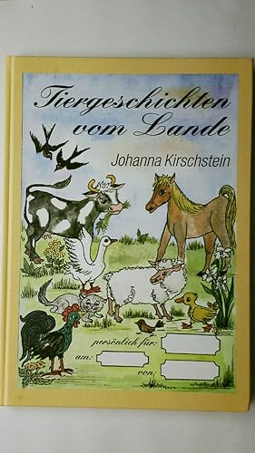 Immagine del venditore per TIERGESCHICHTEN VOM LANDE. Tiergeschichten vom Lande zum Vorlesen, Selbstlesen und Ausmalen venduto da HPI, Inhaber Uwe Hammermller