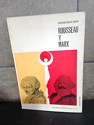 Seller image for GALVANO DELLA VOLPE. ROUSSEAU Y MARX Y OTROS ENSAYOS DE CRTICA MATERIALISTA. for sale by Lauso Books