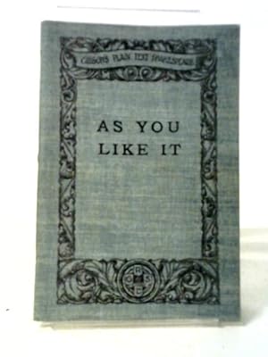 Seller image for As You Like It for sale by World of Rare Books