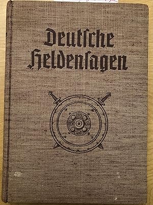 Imagen del vendedor de Deutsche Heldensagen, neuerzhlt. Mit 80 Bildern von Arthur Kampf a la venta por Hartmut Diekmann