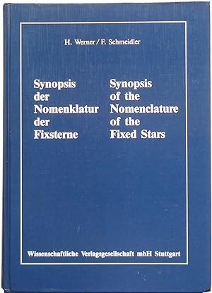 Synopsis der Nomenklatur der Fixsterne. (Synopsis of the Nomenclature of the Fixed Stars)
