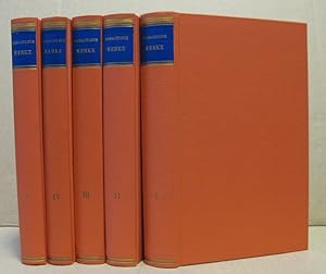 Theophrastus Paracelsus Werke. 5 Bände. Band I und II: Medizinische Schriften. Band III: Philosop...