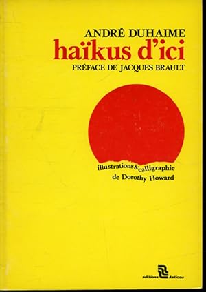 Imagen del vendedor de Hakus d'ici a la venta por Librairie Le Nord