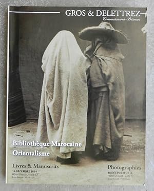 Bibliothèque Marocaine. Orientalisme. Livres, manuscrits & photographies orientalistes.