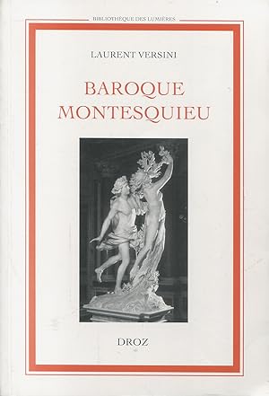 Image du vendeur pour Baroque Montesquieu mis en vente par Bloody Bulga