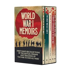 Bild des Verkufers fr World War I Memoirs: First-Hand Recollections of the Battles Dramas and Tragedies of 'The War to End All Wars' zum Verkauf von Dmons et Merveilles