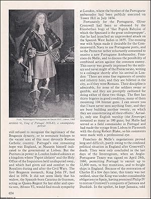 Bild des Verkufers fr Marshal Schomberg in Portugal, 1660-68. An original article from History Today 1976. zum Verkauf von Cosmo Books