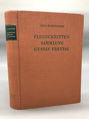 Bild des Verkufers fr Flugschriftensammlung Gustav Freytag. Reprografischer Nachdruck der Ausgabe Frankfurt/M 1925. zum Verkauf von Antiquariat an der Linie 3