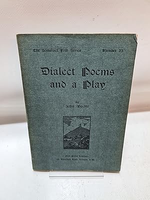 Bild des Verkufers fr Dialect Poems and a Play. Number 23 zum Verkauf von Cambridge Rare Books