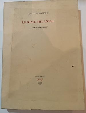 Le rime milanesi