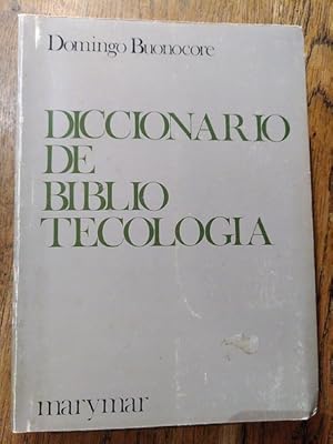 Imagen del vendedor de DICCIONARIO DE BIBLIOTECOLOGA a la venta por Librera Pramo