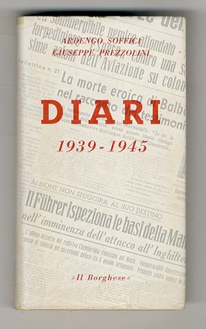 Bild des Verkufers fr Diari. 1939-1945. zum Verkauf von Libreria Oreste Gozzini snc