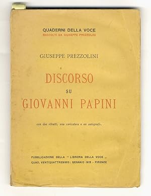 Discorso su Giovanni Papini.