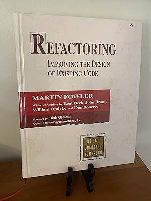 Immagine del venditore per Refactoring: Improving the Design of Existing Code venduto da Hopkins Books