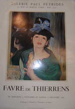 Seller image for Favre de Thierrens for sale by Wittenborn Art Books