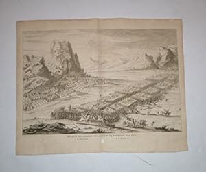 Défaite des Amalecites au Camp de Raphidim. First edition of the etching.