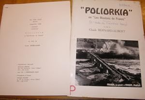 Bild des Verkufers fr Publicity material for Poliorkia, Ou Les Moutons De Praxos zum Verkauf von Wittenborn Art Books