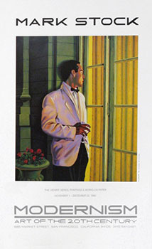 Seller image for The Viewer. Mark Stock Exhibition poster. for sale by Wittenborn Art Books