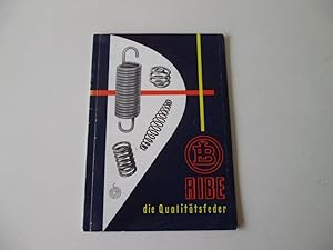 Katalog RIBE die Qualitätsfeder Richard Bergner